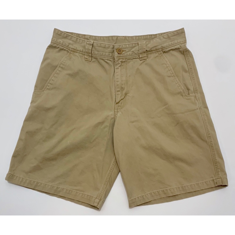 The North Face Flat Front Khaki Outdoor Shorts W32